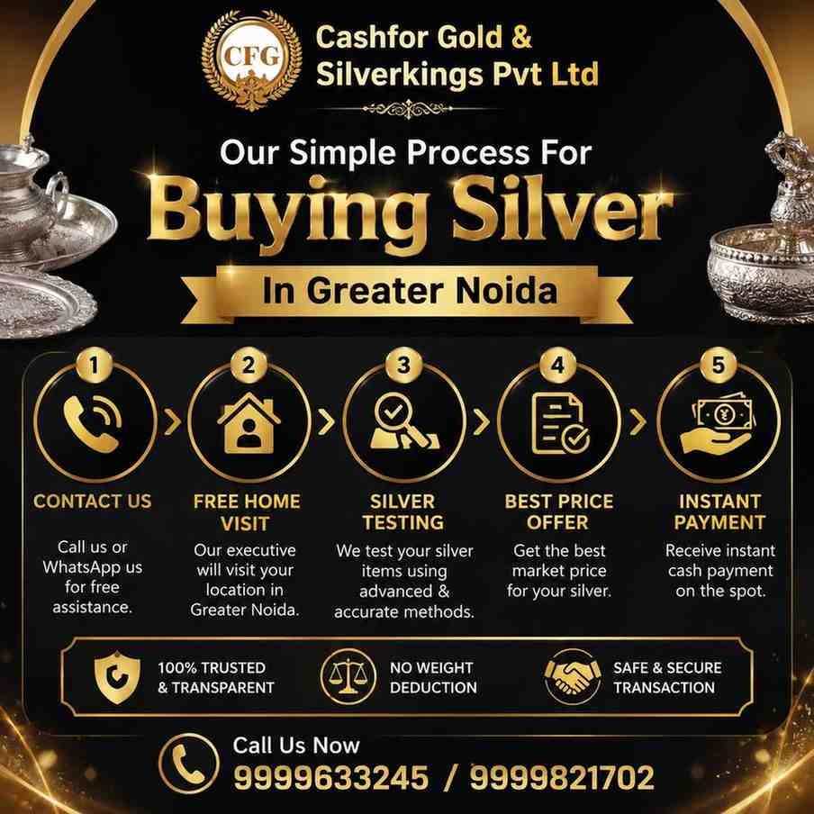 Trusted Cash For Silver In Greater Noida Today