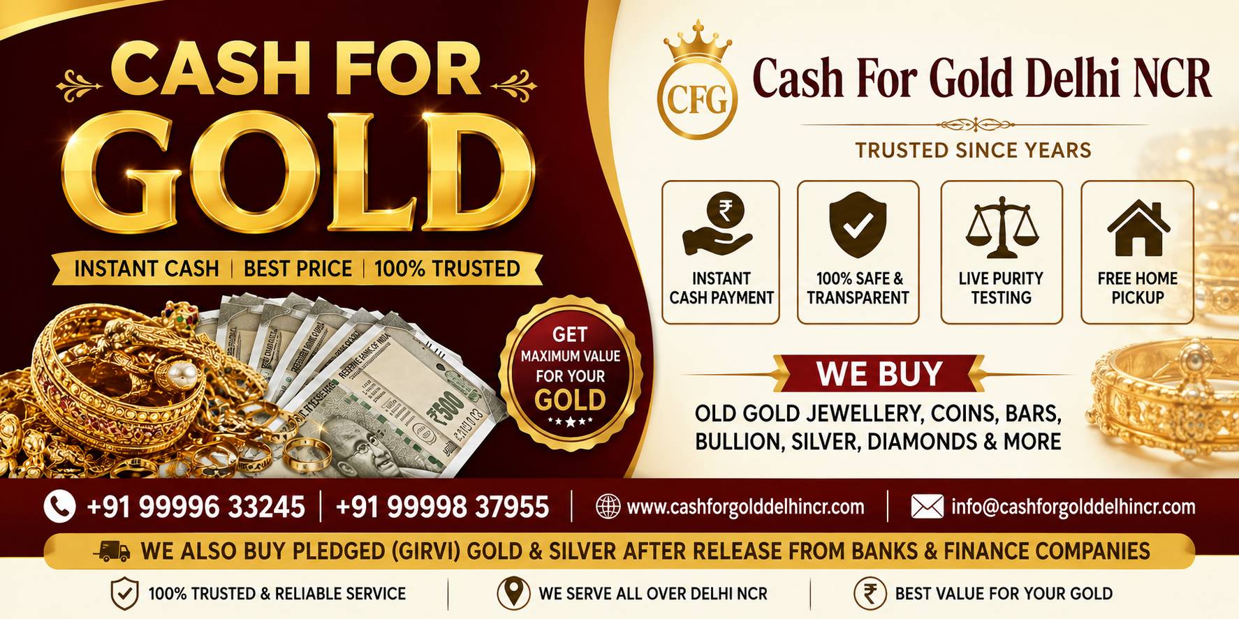 Need Quick Money? Choose Cash For Gold In Delhi Today