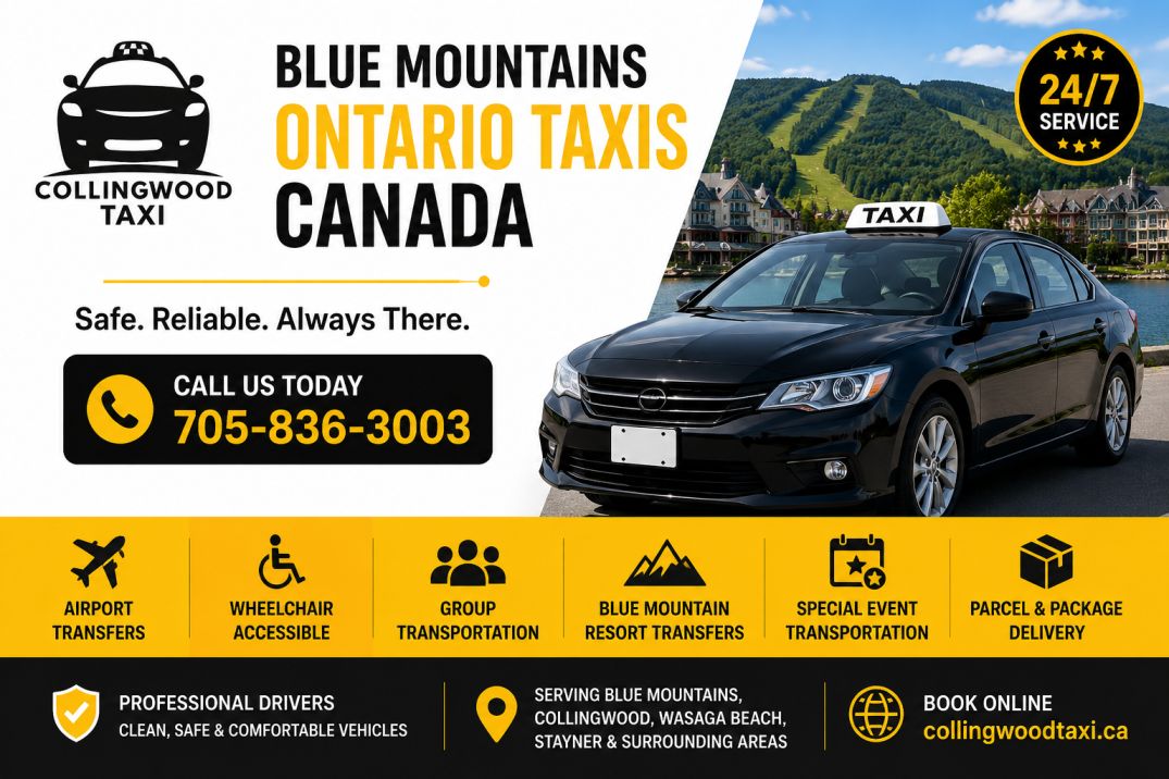 Collingwood Cabs for Safe, Fast & Affordable Local Rides