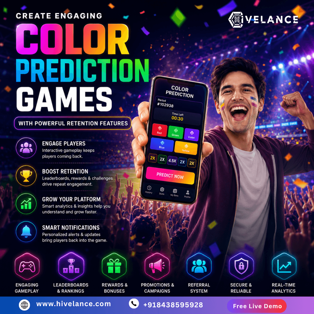Build Engaging Color Prediction Games With Powerful Retention Features
