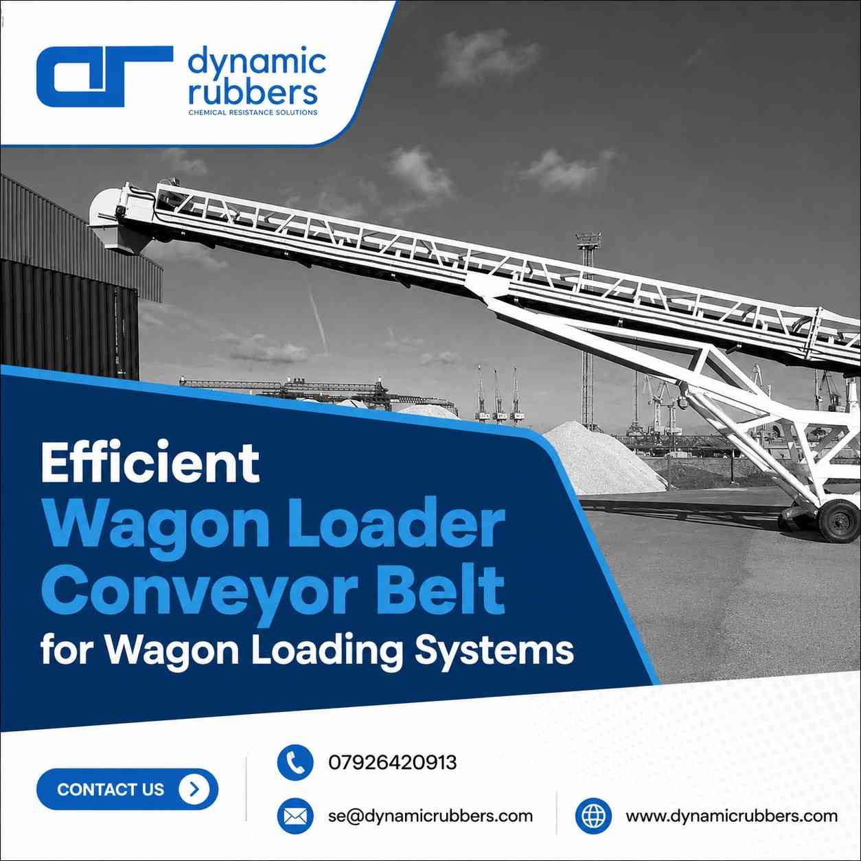 Efficient Wagon Loader Conveyor Belt for Wagon Loading Systems