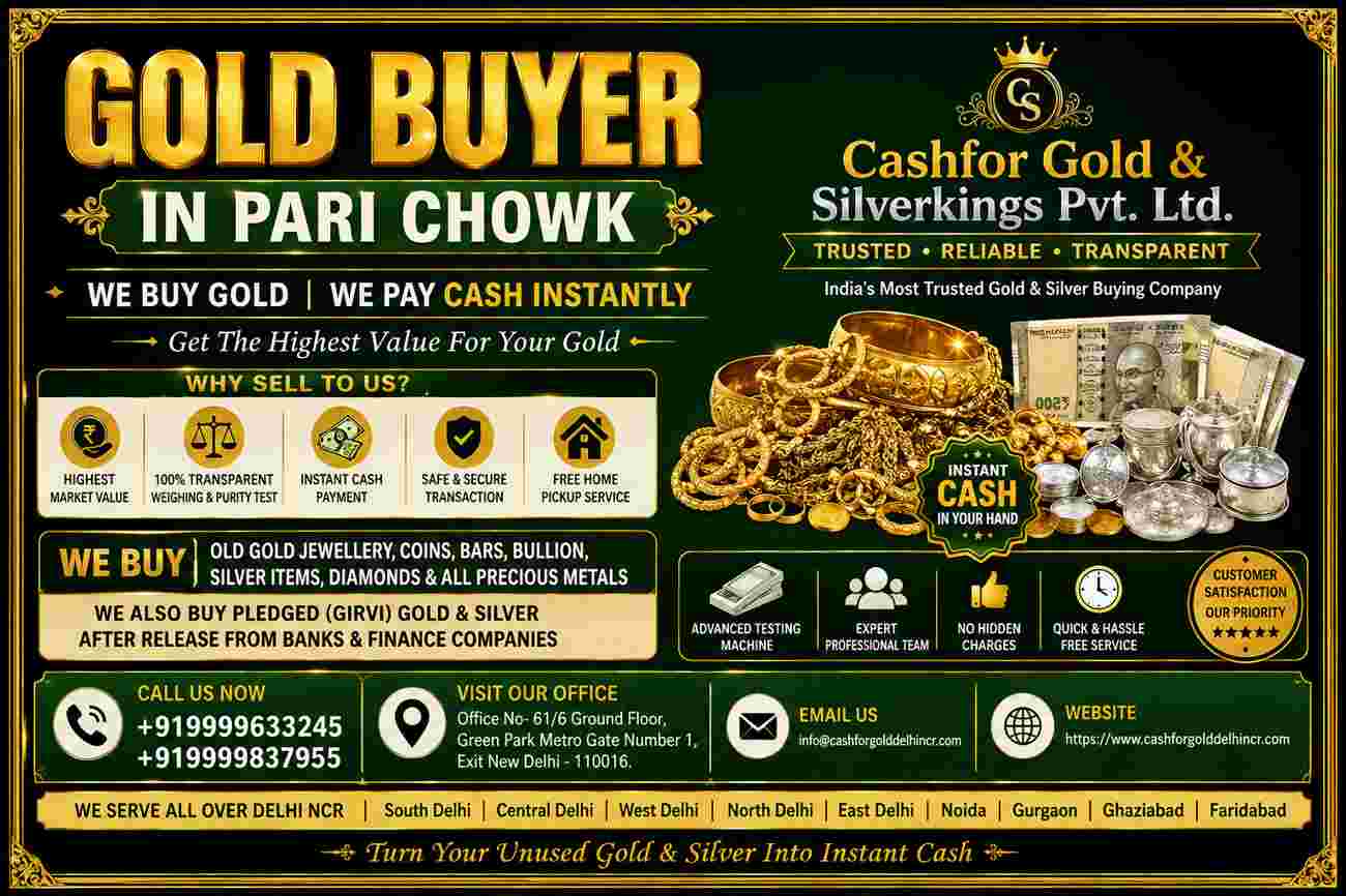 Sell Gold In Pari Chowk And Get Instant Cash Payment