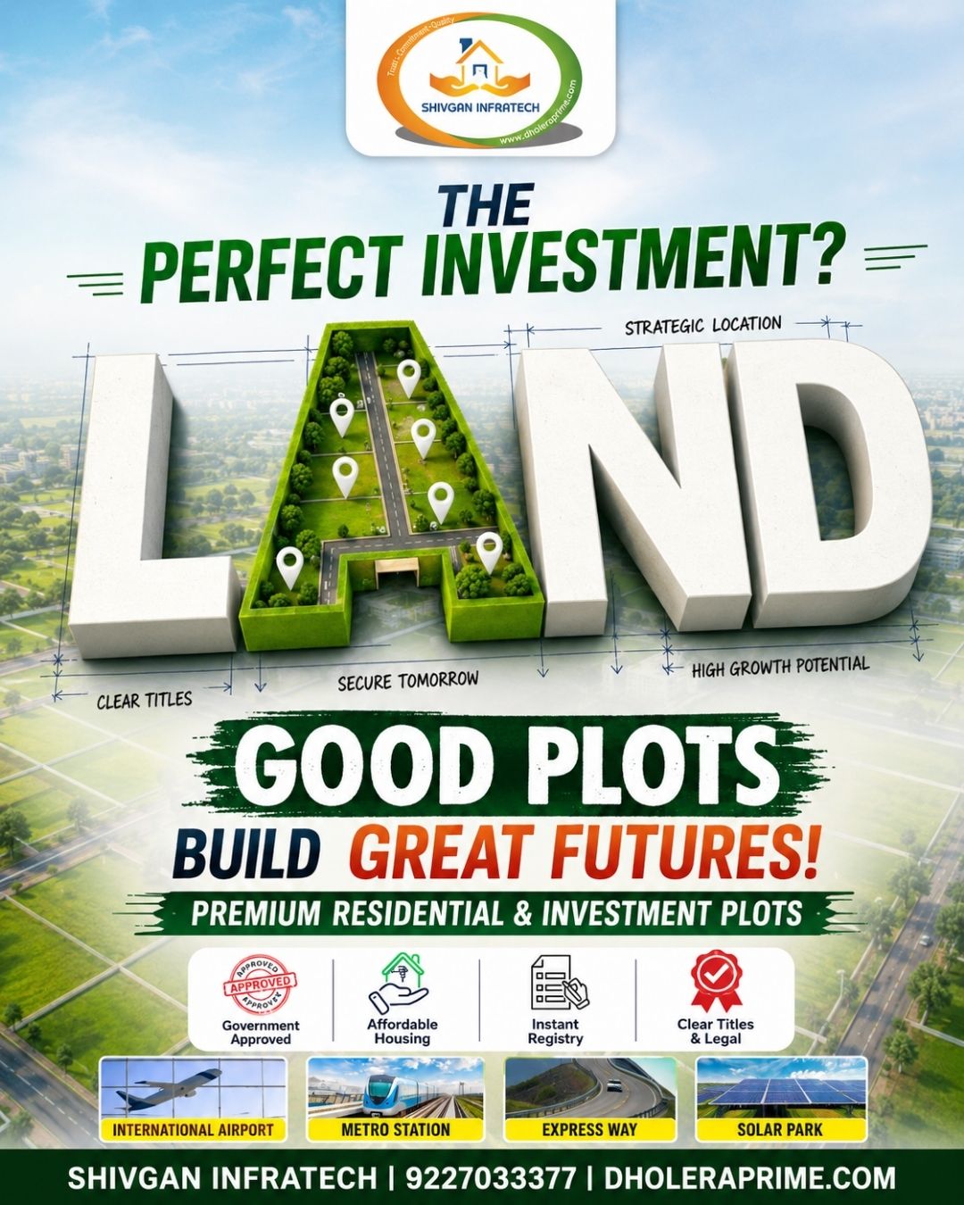 Most Trusted Developer For Dholera Investments