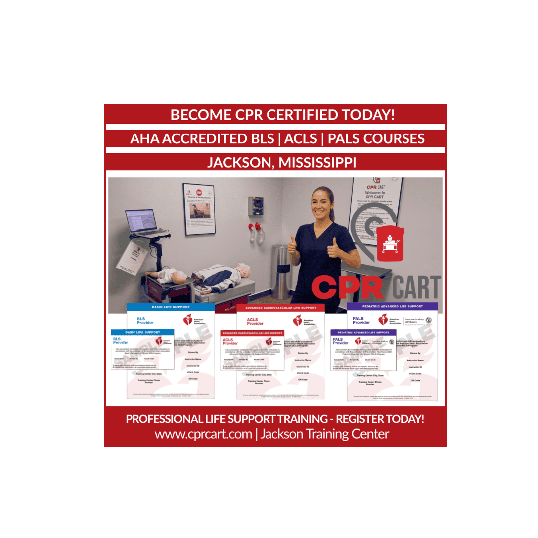 Flexible AHA CPR Certification in Jackson