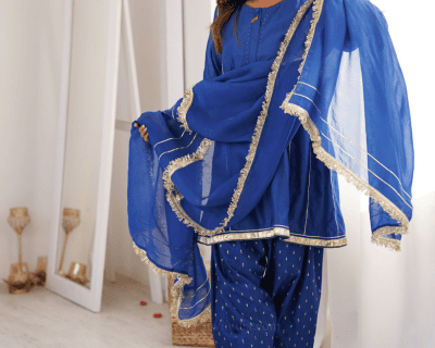 Royal-Blue-Chanderi-Farshi-Suit-Set-by-JOVI-India