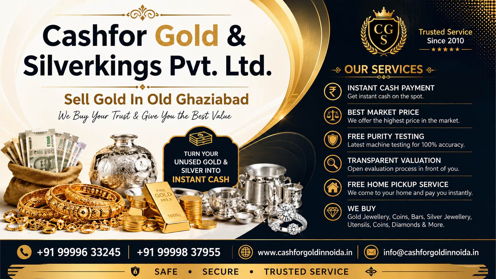 Sell Gold In Old Ghaziabad At Best Market Price