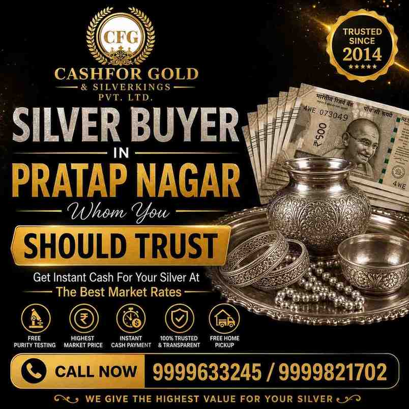 Silver Buyer In Pratap Nagar | Get Best Value For Silver