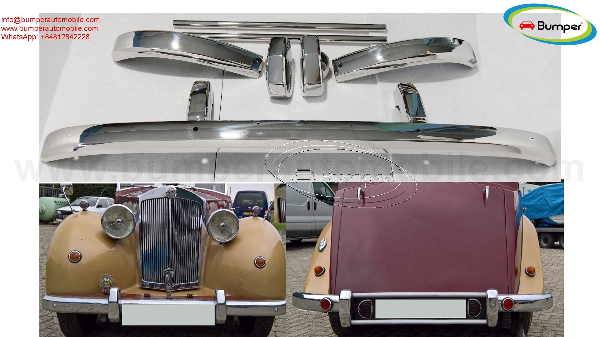 Triumph Renown Saloon (1949–1954) Bumper
