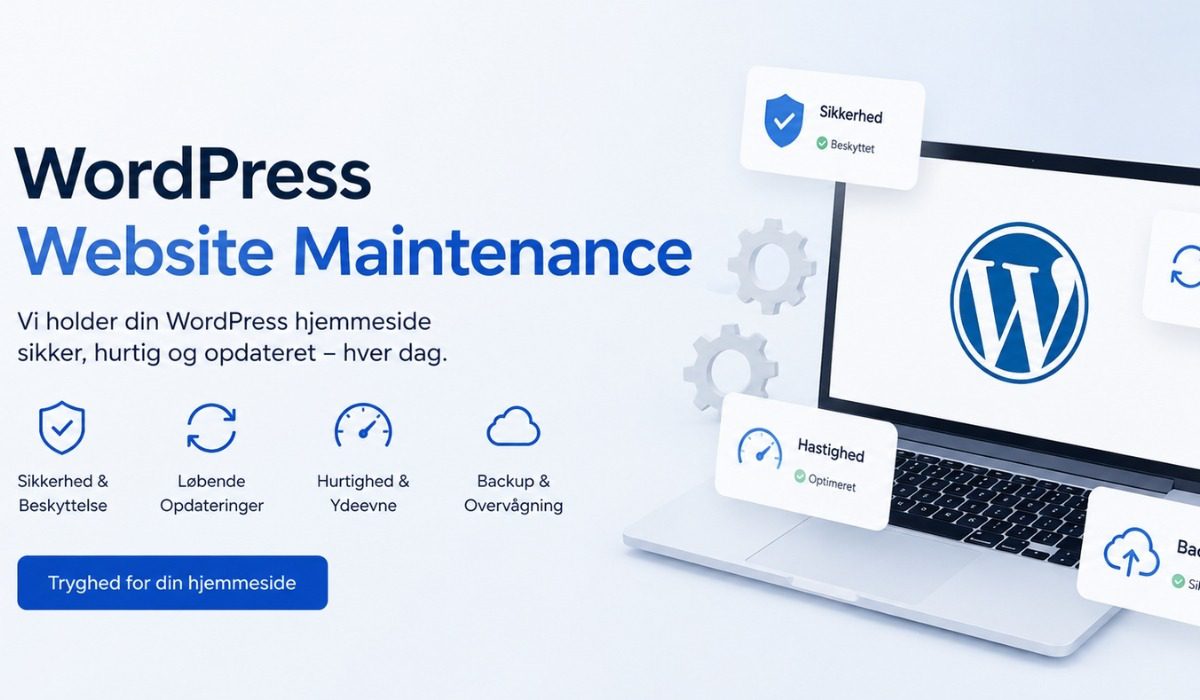 WordPress Vedligehold
