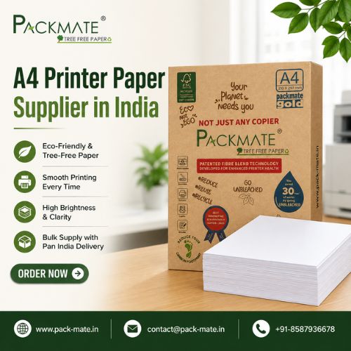 A4 Printer Paper Supplier in India | Bulk & Wholesale Supply
