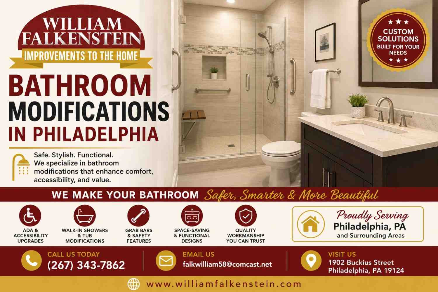 Upgrade Your Bathroom for Comfort & Style in Philadelphia