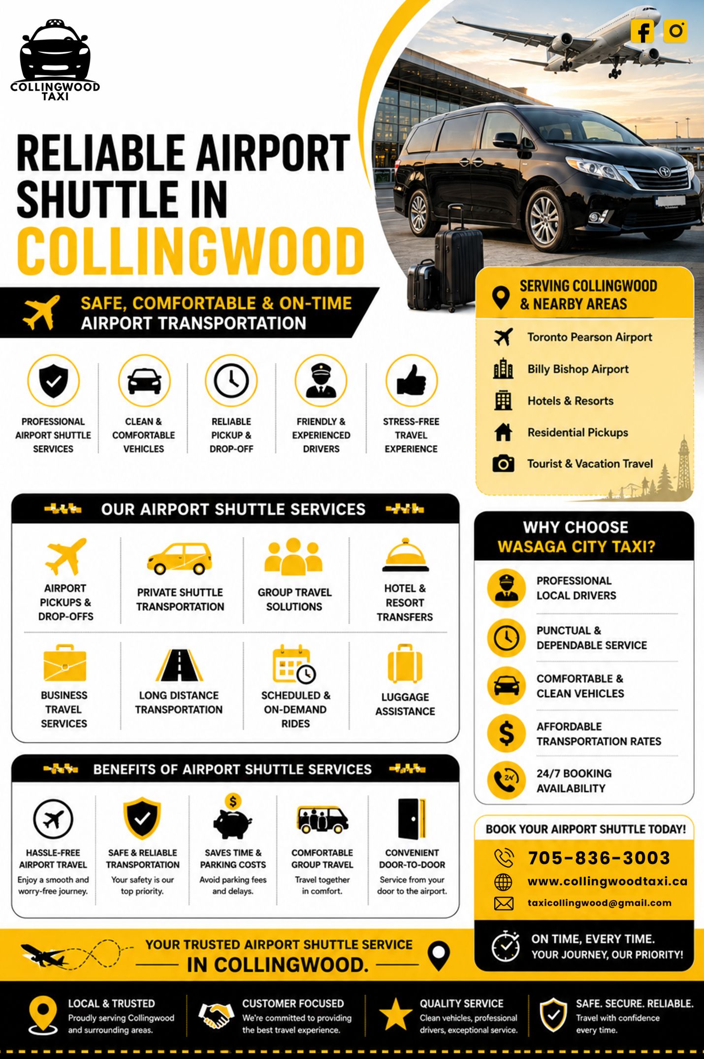 Trusted Cabs Collingwood for Safe, Convenient Transportation