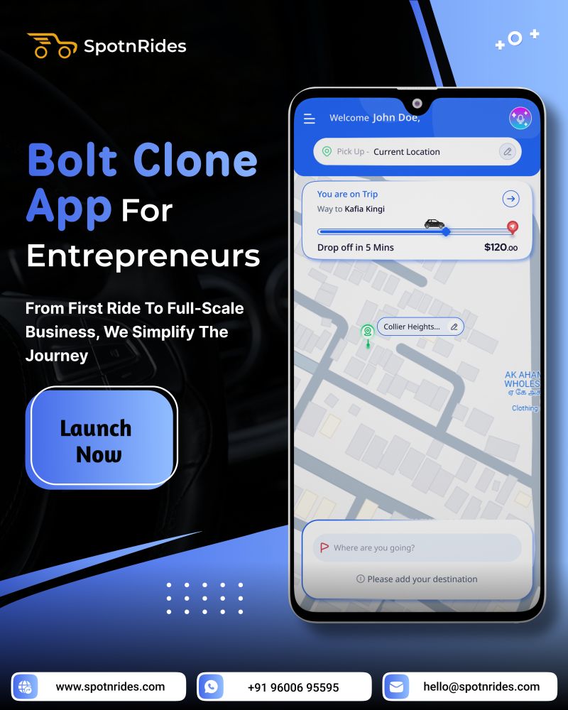 Build Your On-Demand Mobility Network with Bolt Clone