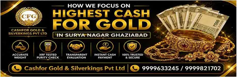 Sell Gold For Instant Cash In Surya Nagar Today