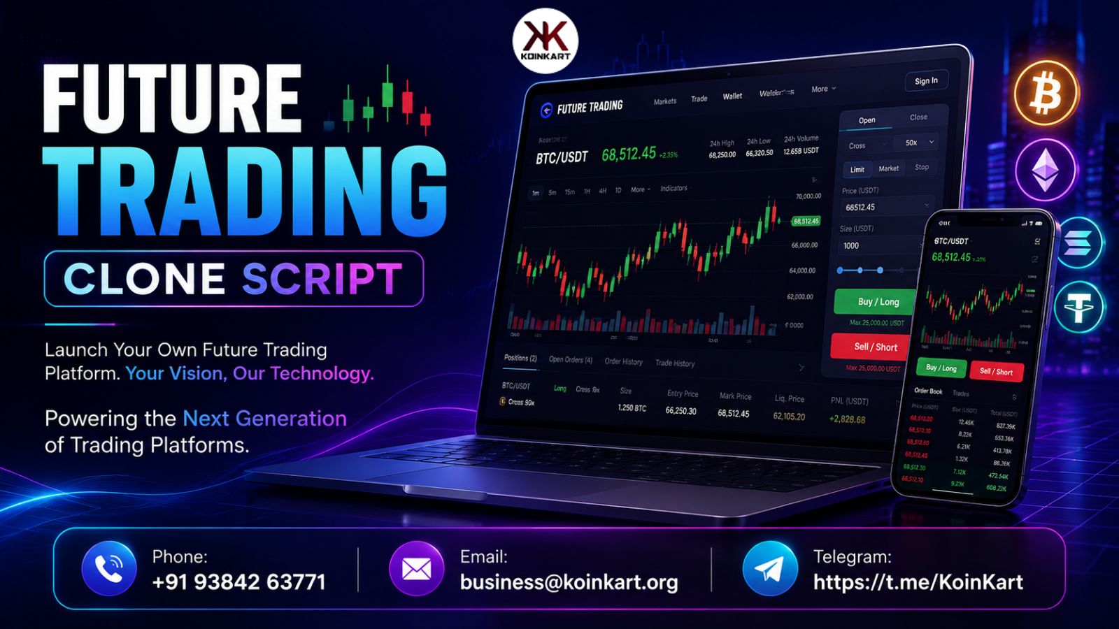Future Trading Clone Script for Launching a Crypto Futures Platform
