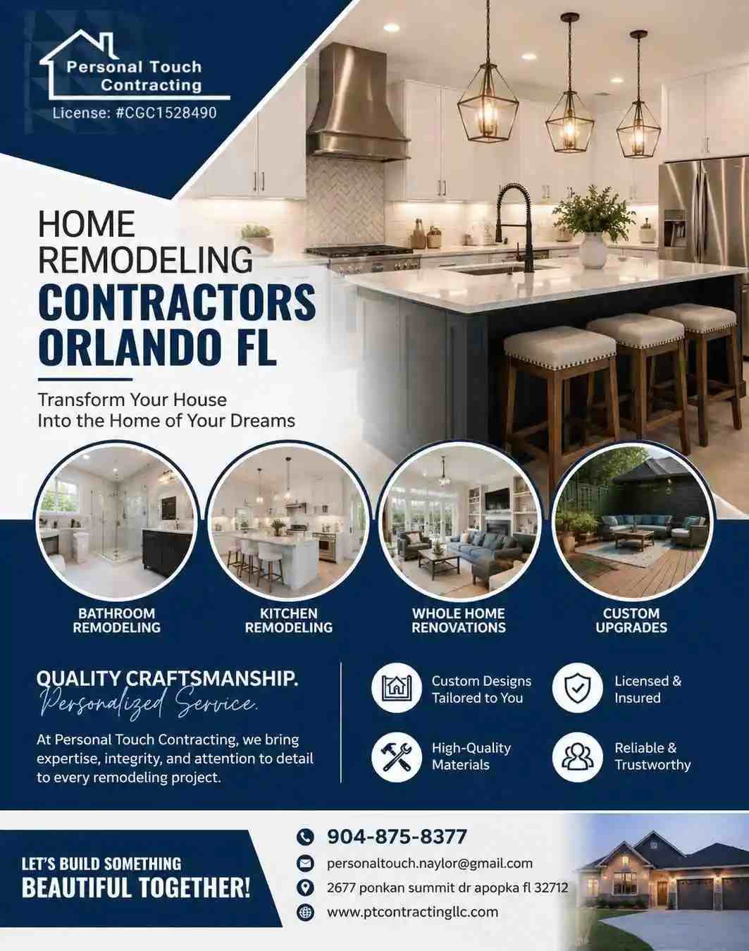 Turn Your Orlando Remodeling Dreams Into Reality