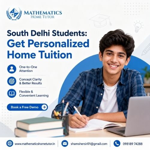 One-to-One Home Tuition in South Delhi for Students