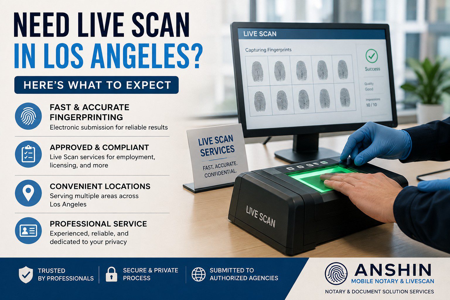 Anshin Mobile Notary & LiveScan