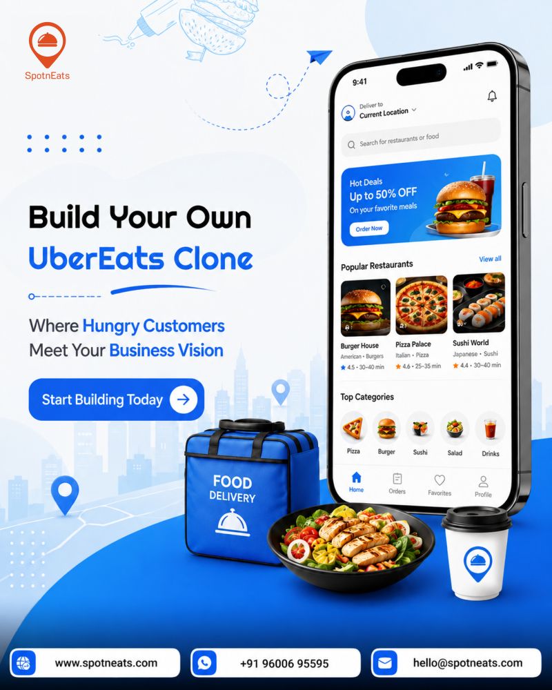 UberEats Clone: Create Your Own On-Demand Food Network