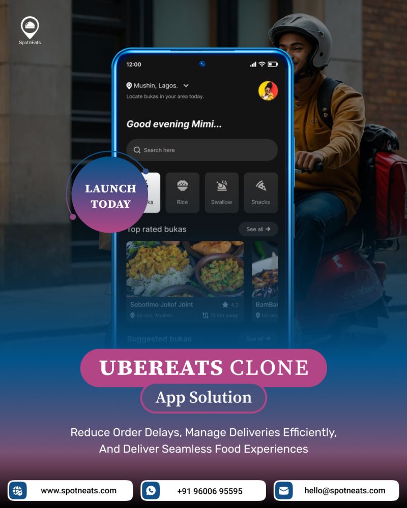 Launch a Multi-Restaurant Delivery Platform with an Uber Eats Clone