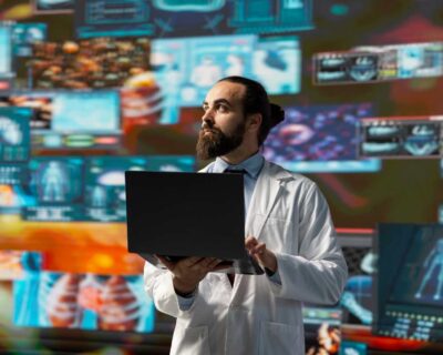 young-medic-interacting-with-virtual-health-technology-telemedicine-90kb