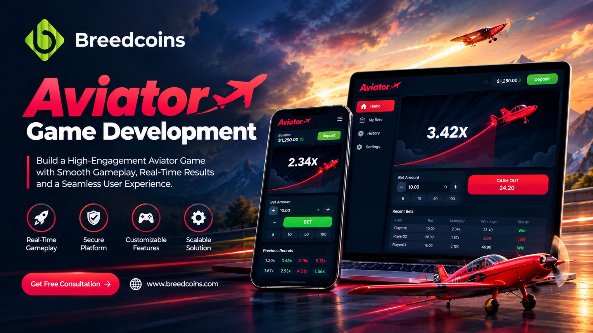 Smooth Cross-Platform Play with Aviator Game Development