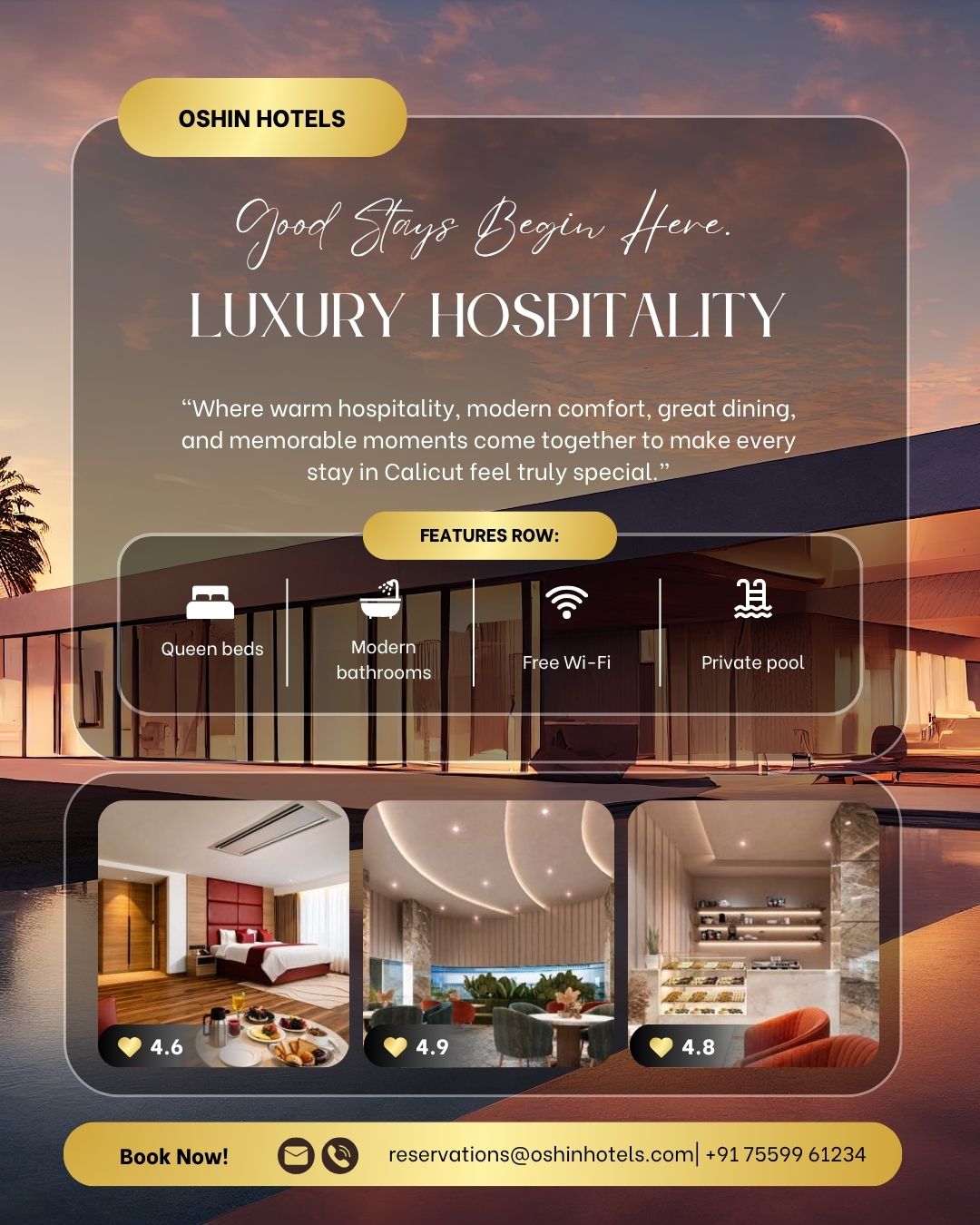 Comfortable Hotels in Kozhikode for Every Kind of Traveler