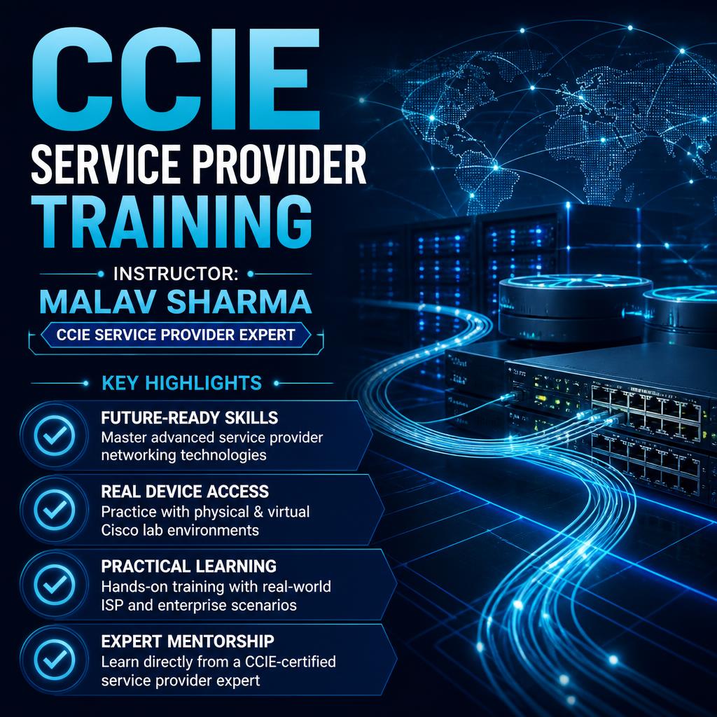 CCIE Service Provider V5.1 Training and Certification