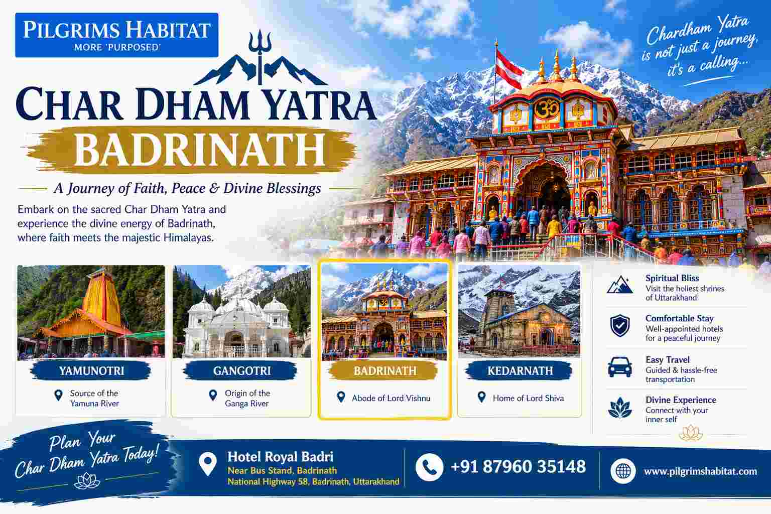 Char Dham Yatra Badrinath