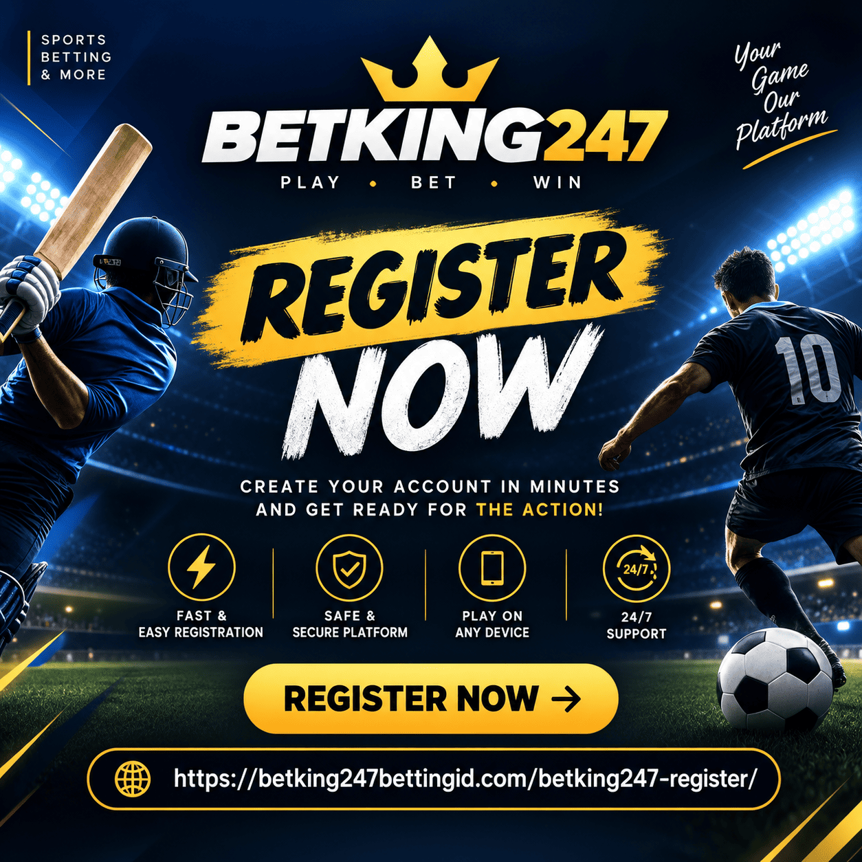 BetKing247 Register Account- Get Online Betting ID
