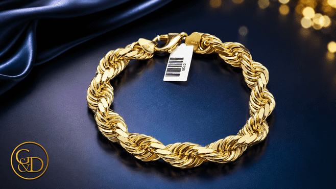 Best Place to Buy 10k 14k Gold Miami Cuban Bracelets in Texas USA