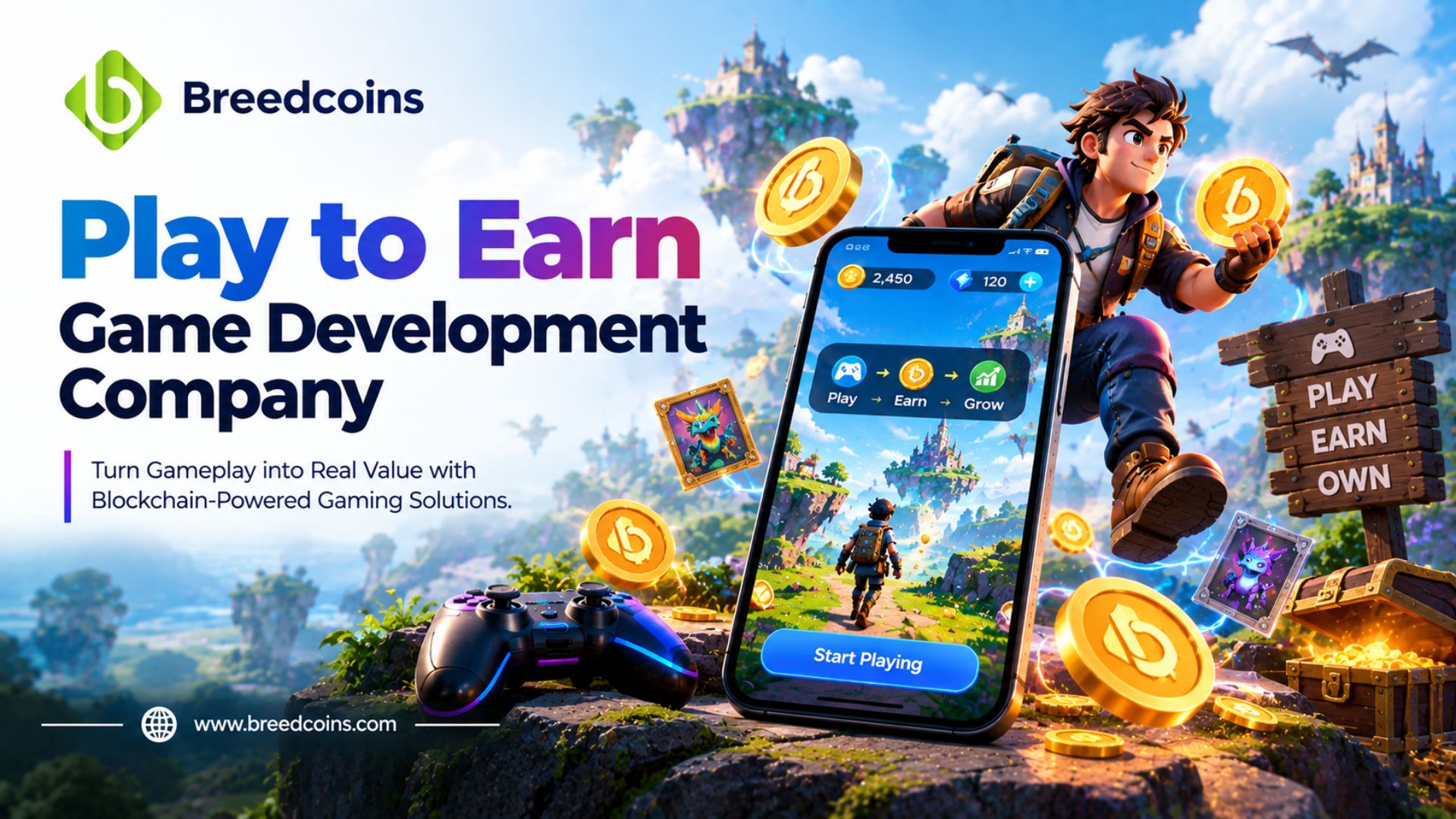 Create Digital Gaming Economies Where Players Own Their Assets