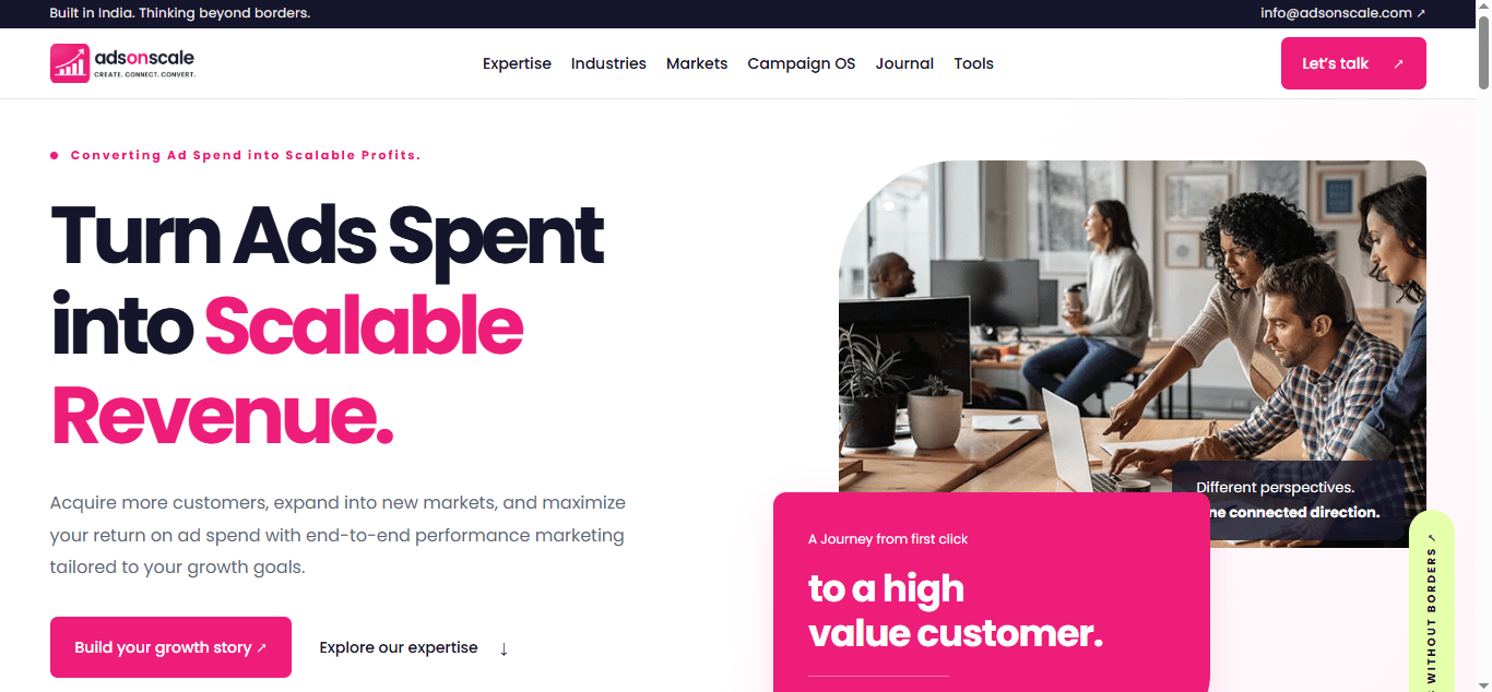 AdsOnScale – Full-Funnel Growth & Digital Performance Solutions