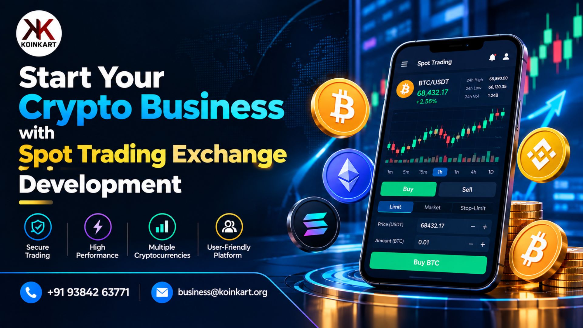 Start Your Crypto Business with Spot Trading Exchange Development