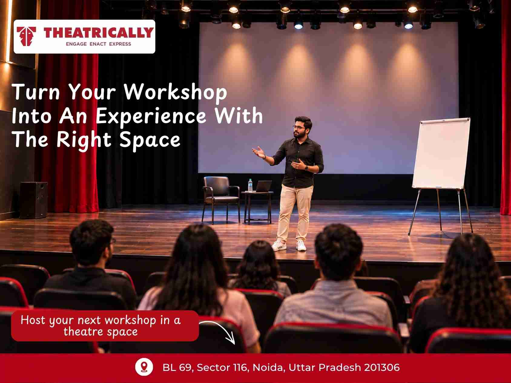 Private Theatre Space on Rent in Noida for Your Next Event
