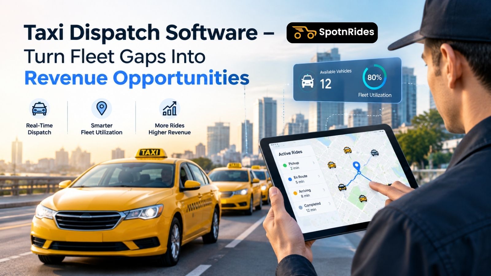Taxi Dispatch Software – Turn Fleet Gaps Into Revenue Opportunities