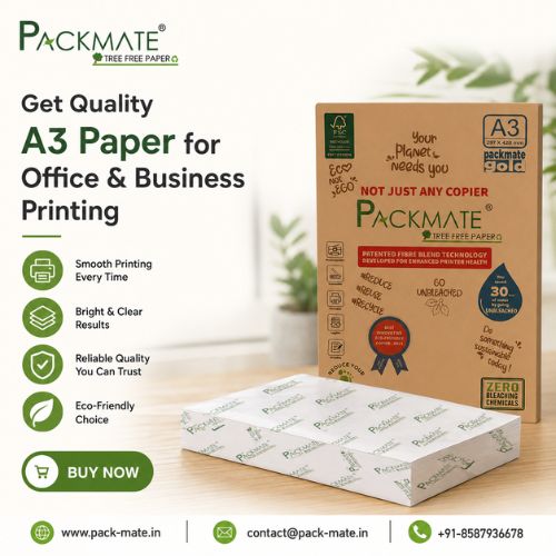 A3 Size Paper for Printing – Quality Sheets for Office & Business Use