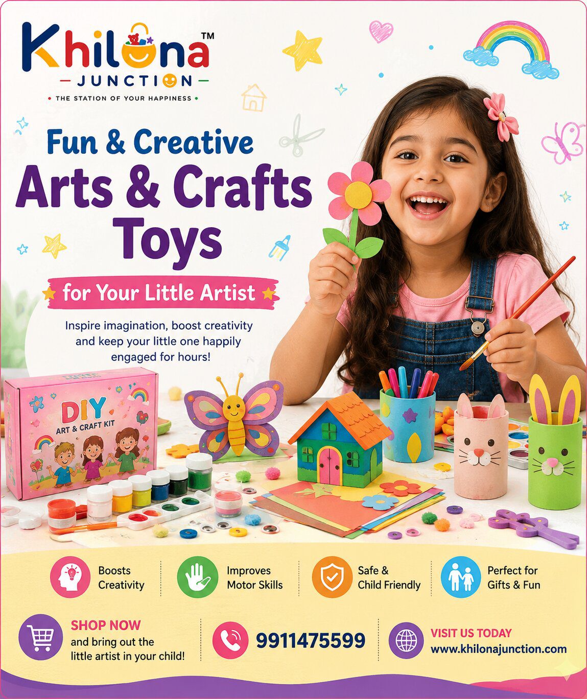 Arts & Crafts Toys for Girls – Buy Online in India