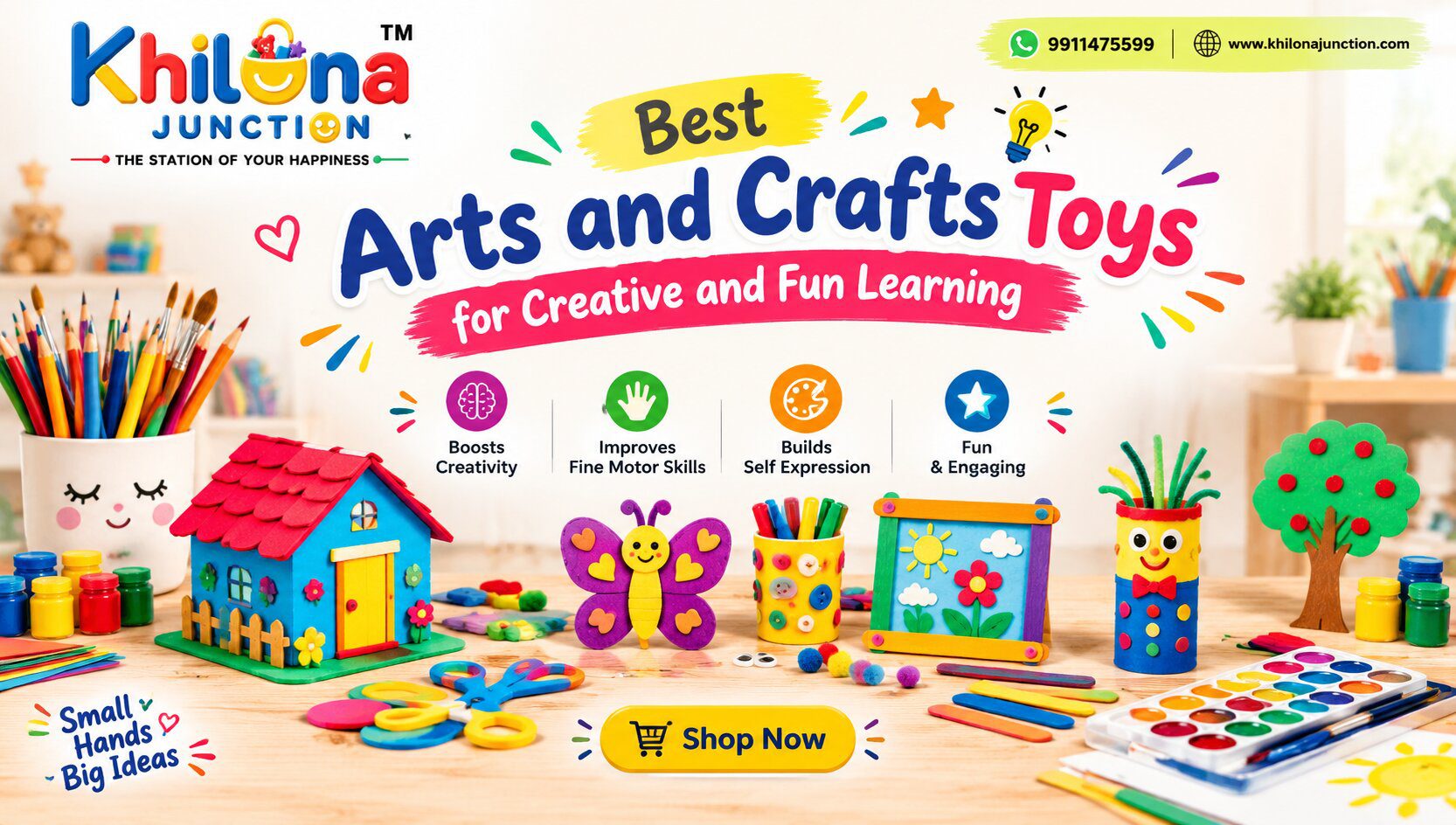 Best Arts and Crafts Toys for Creative and Fun Learning