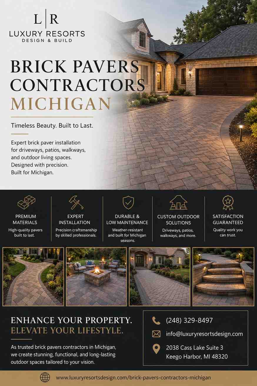 Brick Paver Solutions Built for Michigan Homes