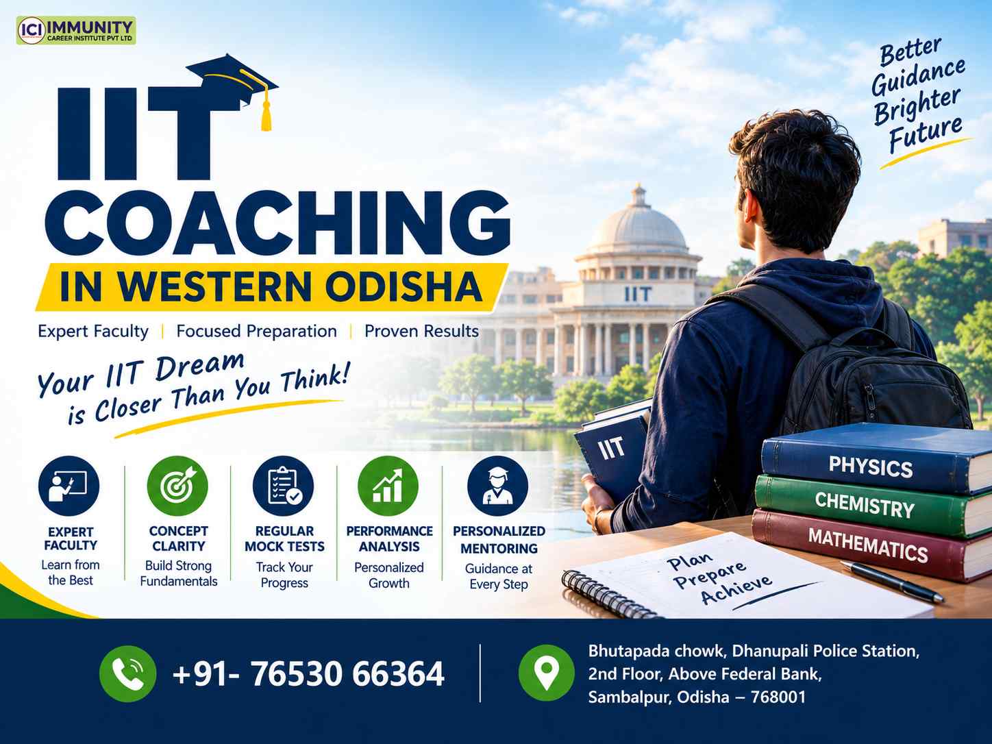 IIT Coaching in Western Odisha – Immunity Career Institute