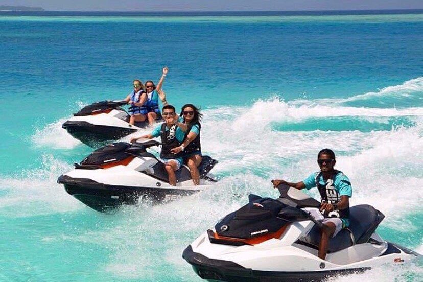 Experience Thrilling Sea Fun jet ski rentals in Freeport, Bahamas