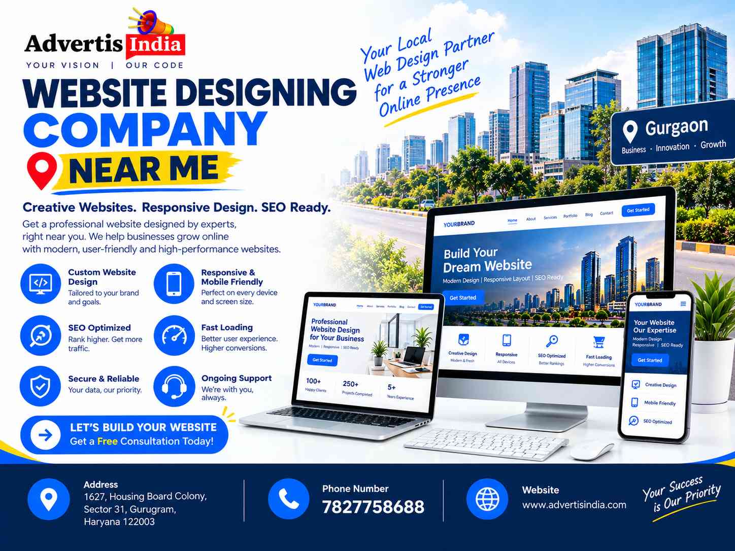 Advertis India – Expert Website Designing Company Near Me