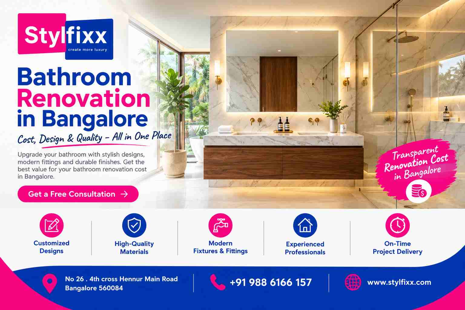 Bathroom Renovation Bangalore Cost