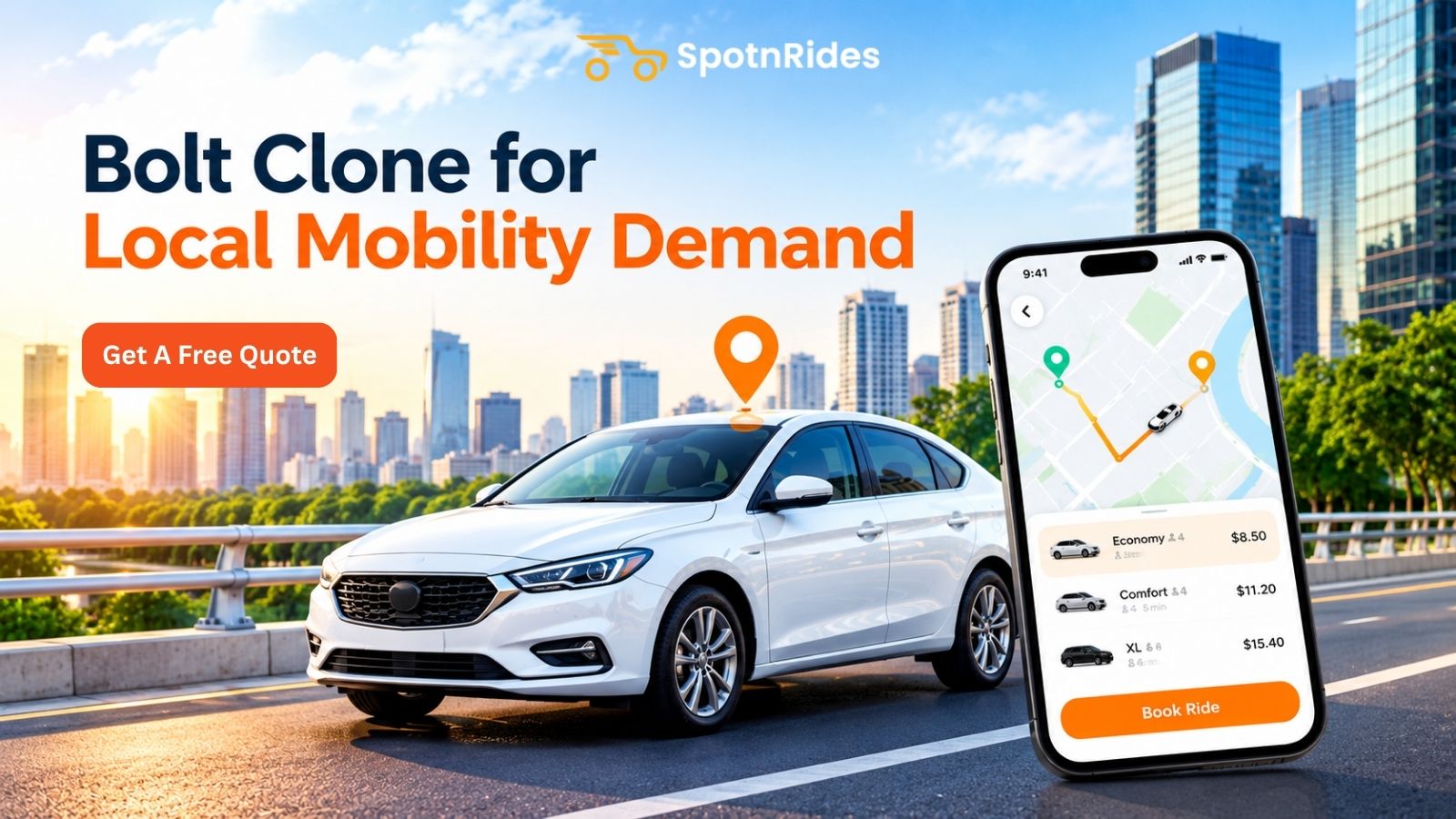 Bolt Clone for Local Mobility Demand