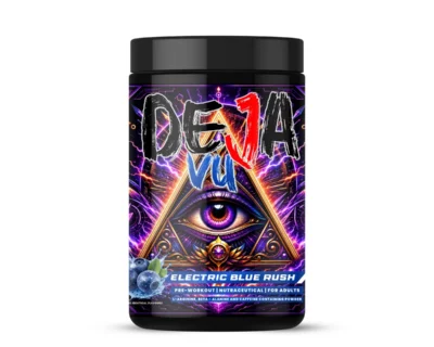 Dignity-Health-DEJA-vu-Pre-Workout-Powder-–-Electric-Blue-Rush-Flavour