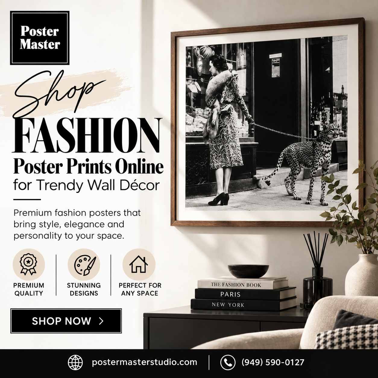 Shop Fashion Poster Prints Online for Trendy Wall Décor