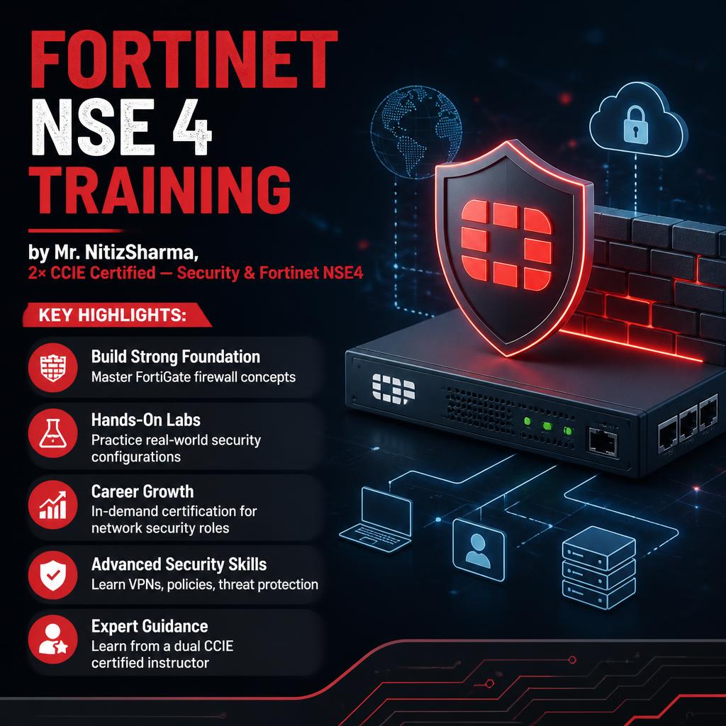 Fortinet NSE4 Certification and Training