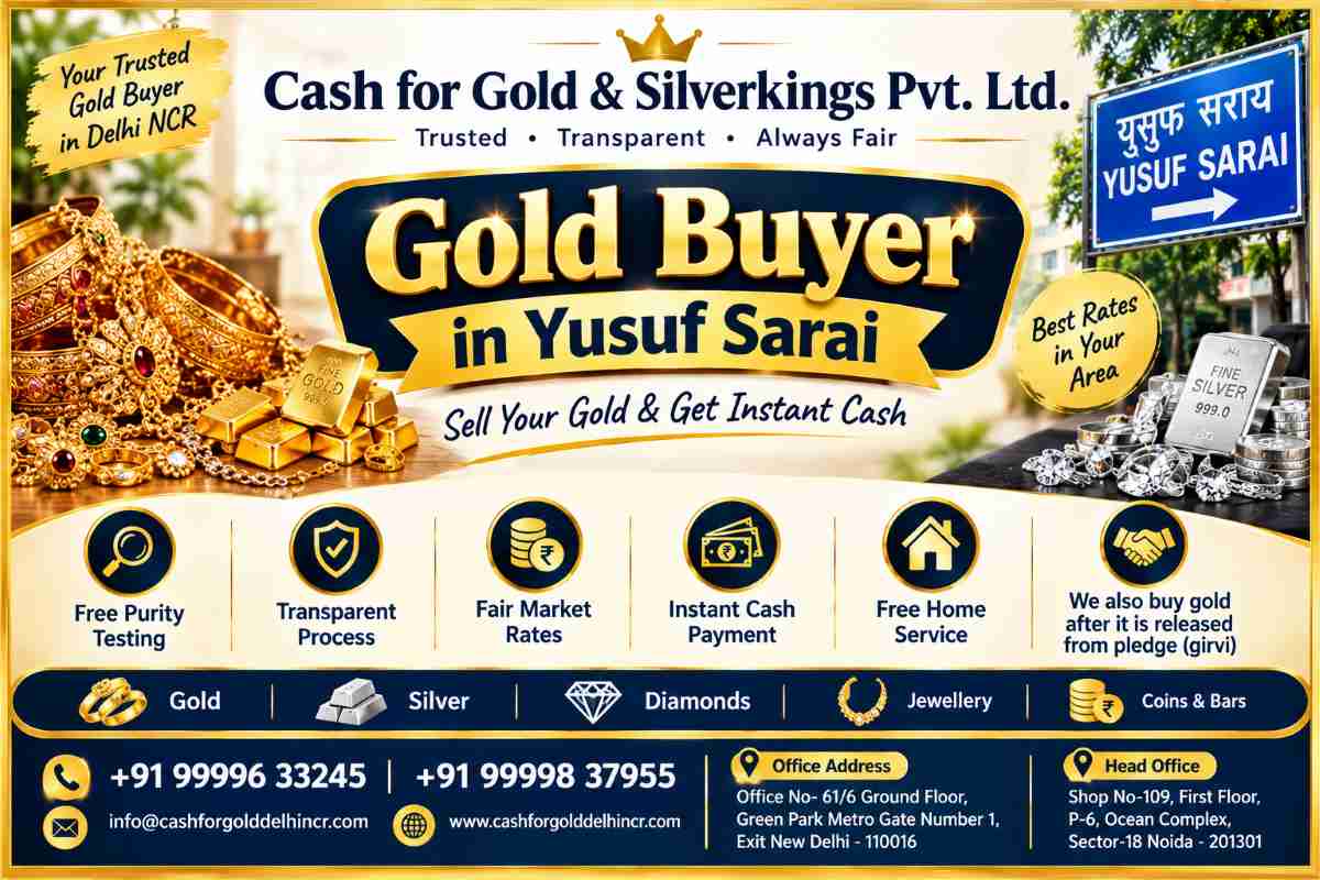 Gold Buyer in Yusuf Sarai for Medical Bill Support