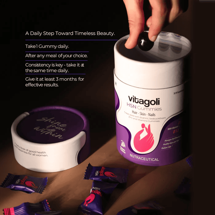 Find the Best Hair Skin and Nail Gummies at Vitagoli